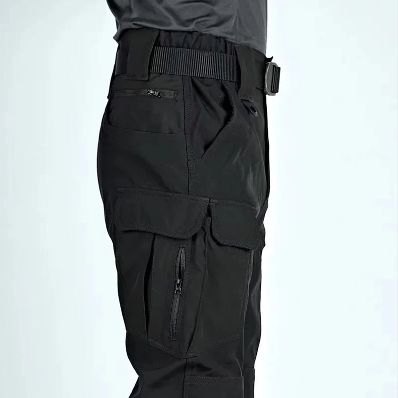Men Elastic Military Spring Autumn Tactical Pants Camping Hiking Trekking Climbing Sharkskin Cargo Trousers Quick Dry Sports